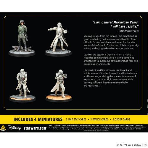 Star Wars Shatterpoint Maximum Firepower General Veers Squad Pack